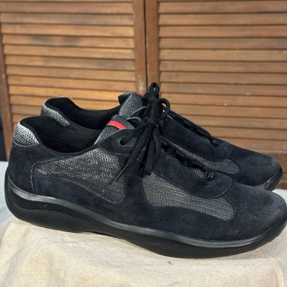 Prada America’s Cup Suede Men’s sneaker - Picture 3 of 6